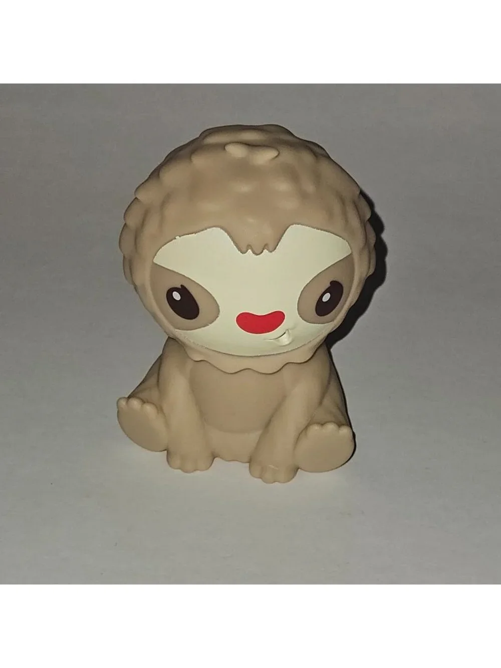 Infantino Tan Sloth Plastic Animal 3